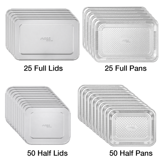Caterer Bulk Restock Bundle – Pans & Lids Only, No Racks (150 Pieces)