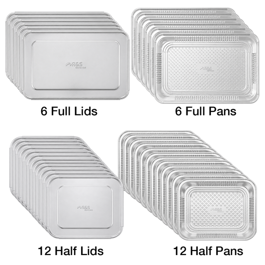 Event Restock Bundle — Pans & Lids Only, No Racks (36 pieces)