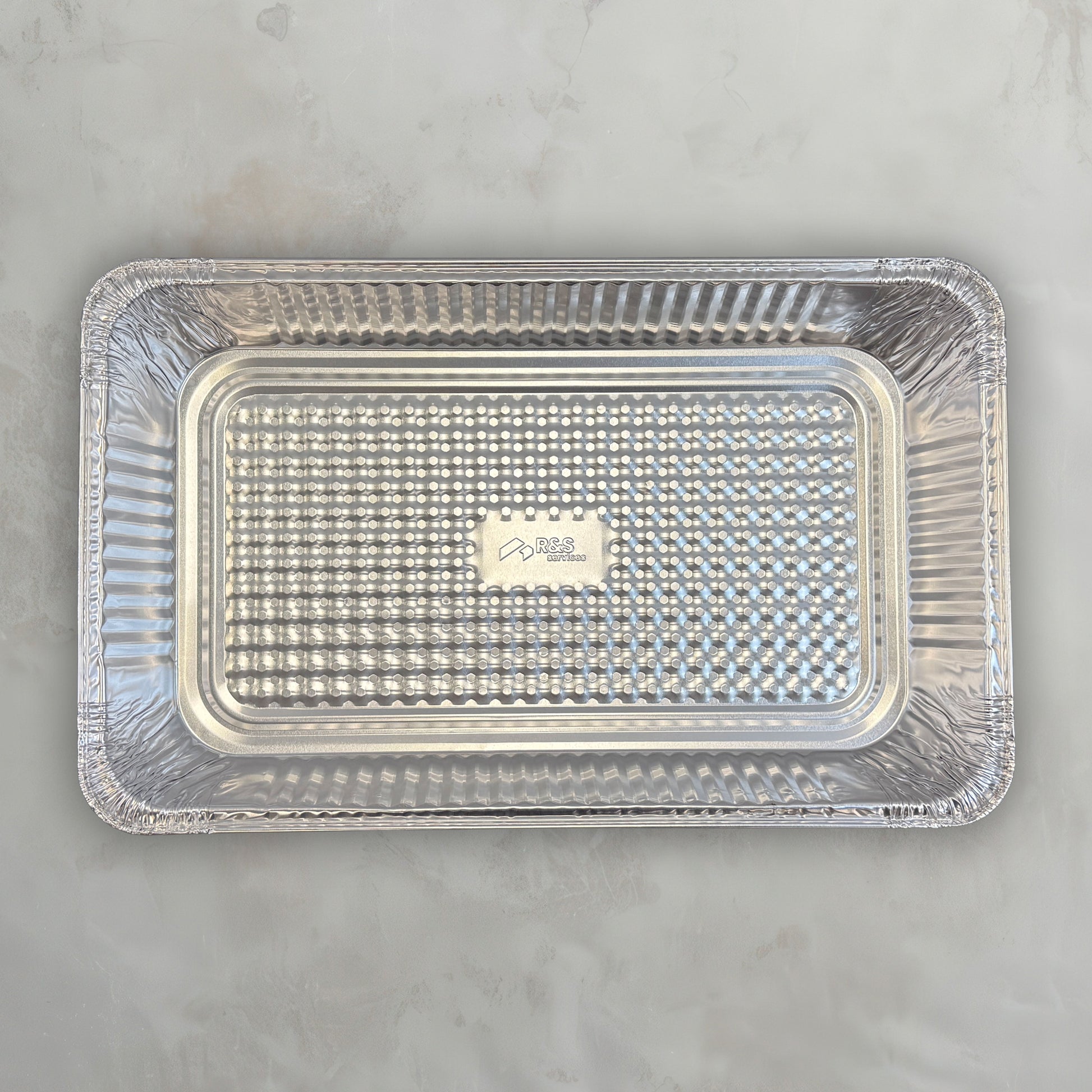 Full-size aluminum catering pans bulk pack